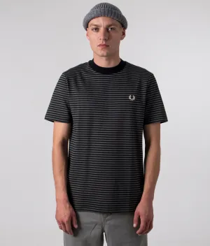 Fine Stripe Heavy Weight T-Shirt