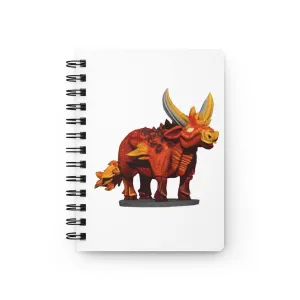Fire Bull Spiral Bound Journal