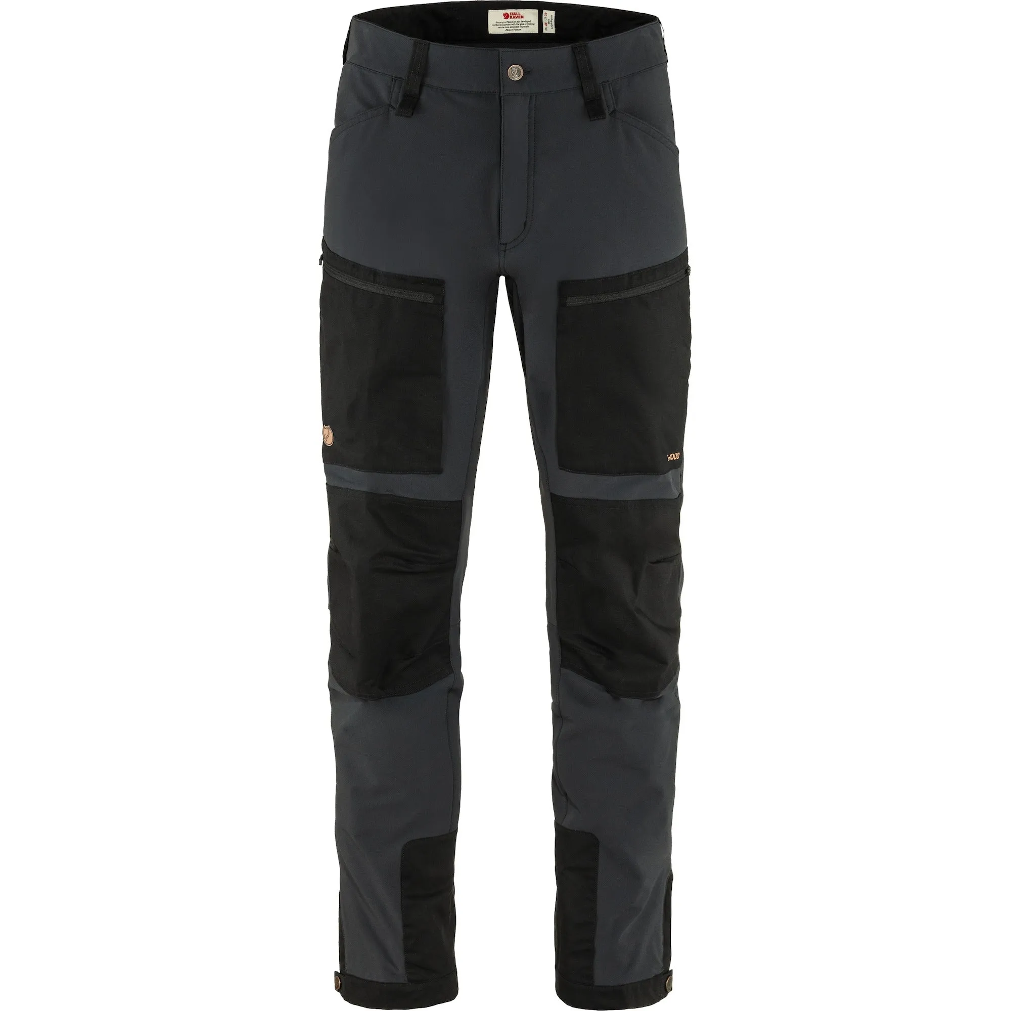 Fjallraven KEB AGILE TROUSERS M F86411 - Black-Black