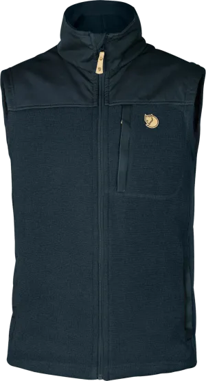 Fjällräven Men&#x27;s Buck Fleece Vest Dark Navy | Buy Fjällräven Men&#x27;s Buck Fleece Vest Dark Navy here | Outnorth