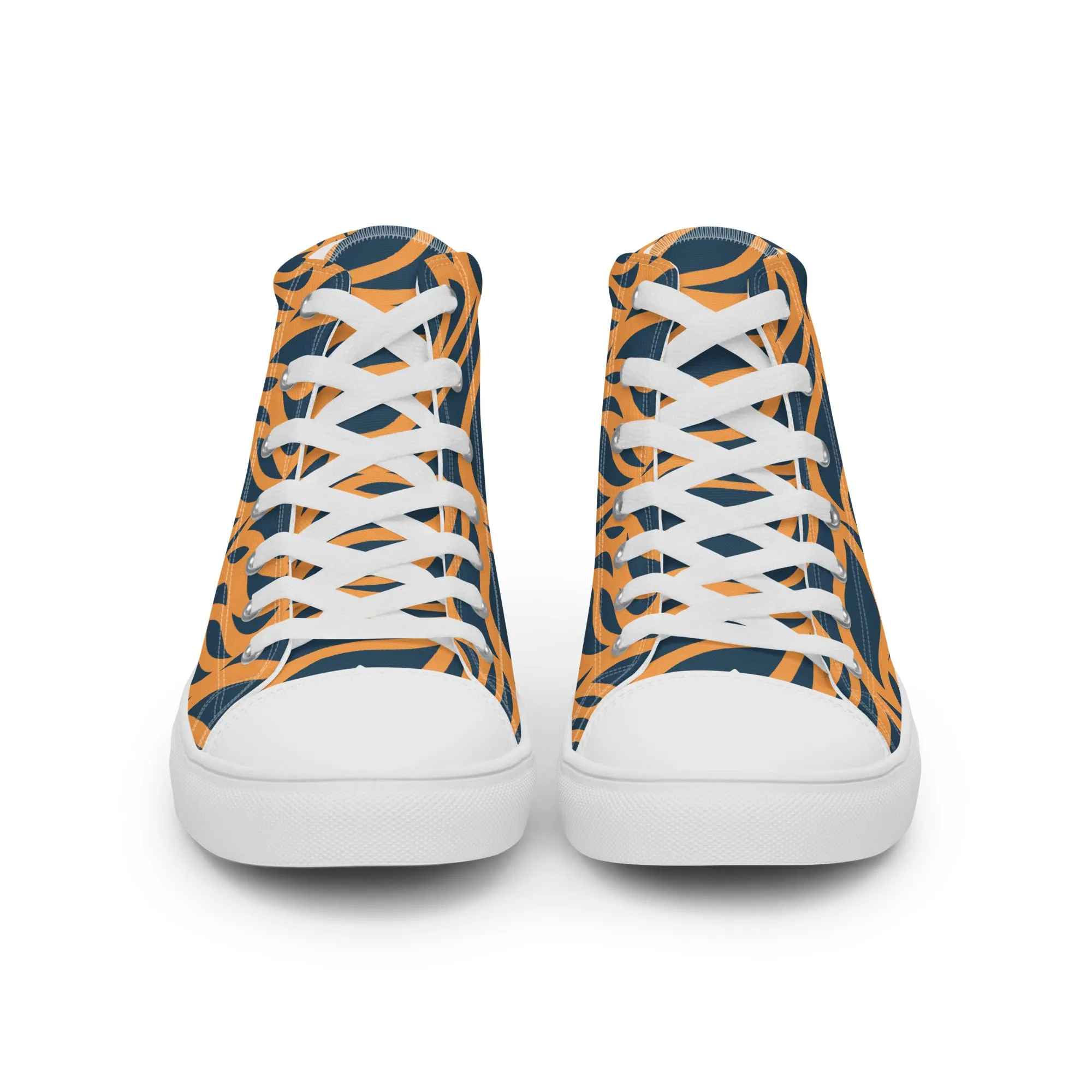 FLAME-TRIUMPHANT Men’s high top canvas shoes