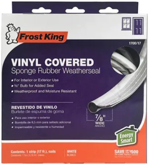 FLANGE FOAM 17 FT X 7/8 IN WT