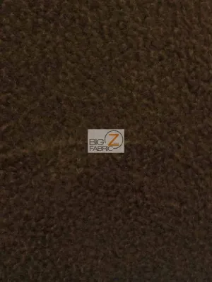 Fleece Fabric Solid / Brown / 65 Yard Roll
