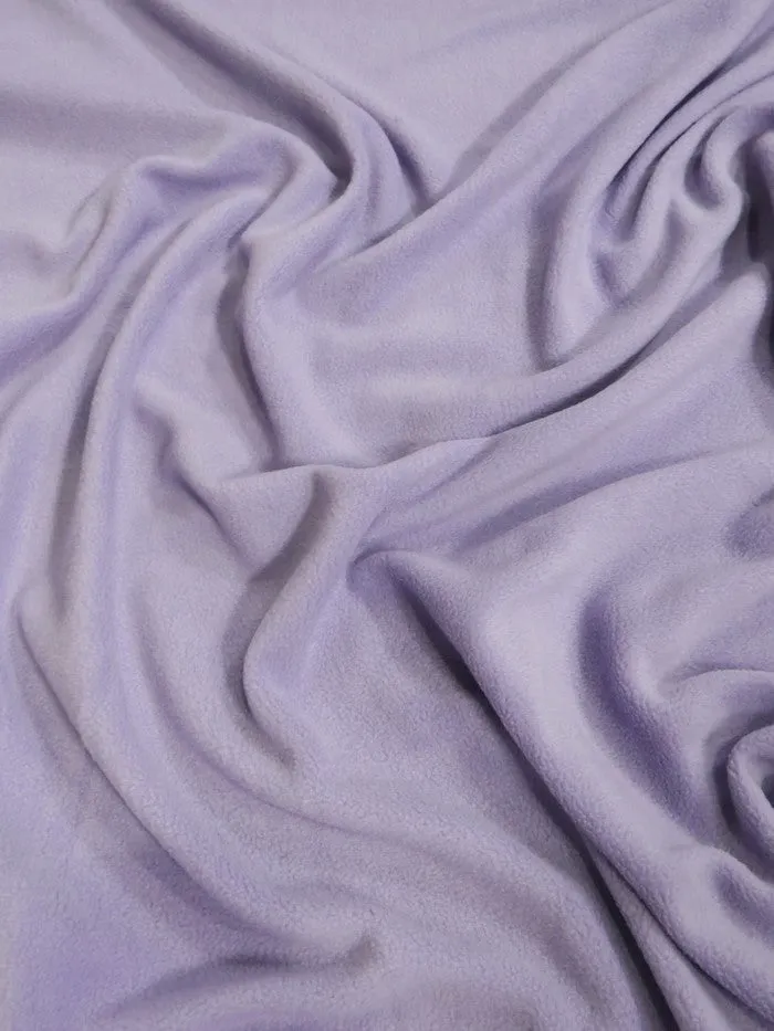Fleece Fabric Solid / Lavender / 30 Yard Roll