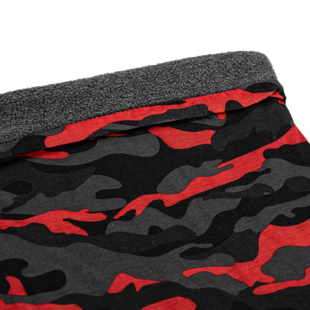 Fleece Face Shields®| Fire Military Camo