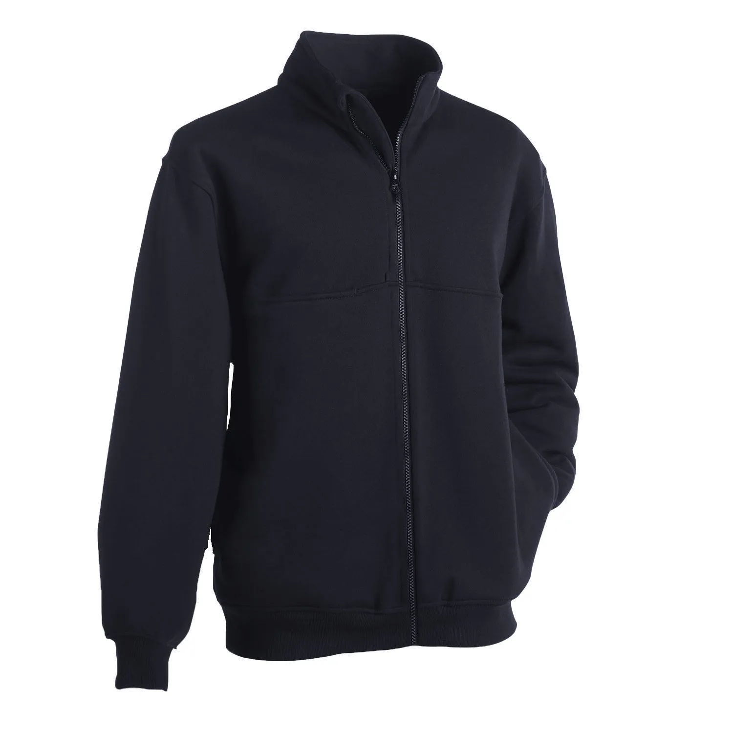 Fleece Job Shirt with Full Zipper
