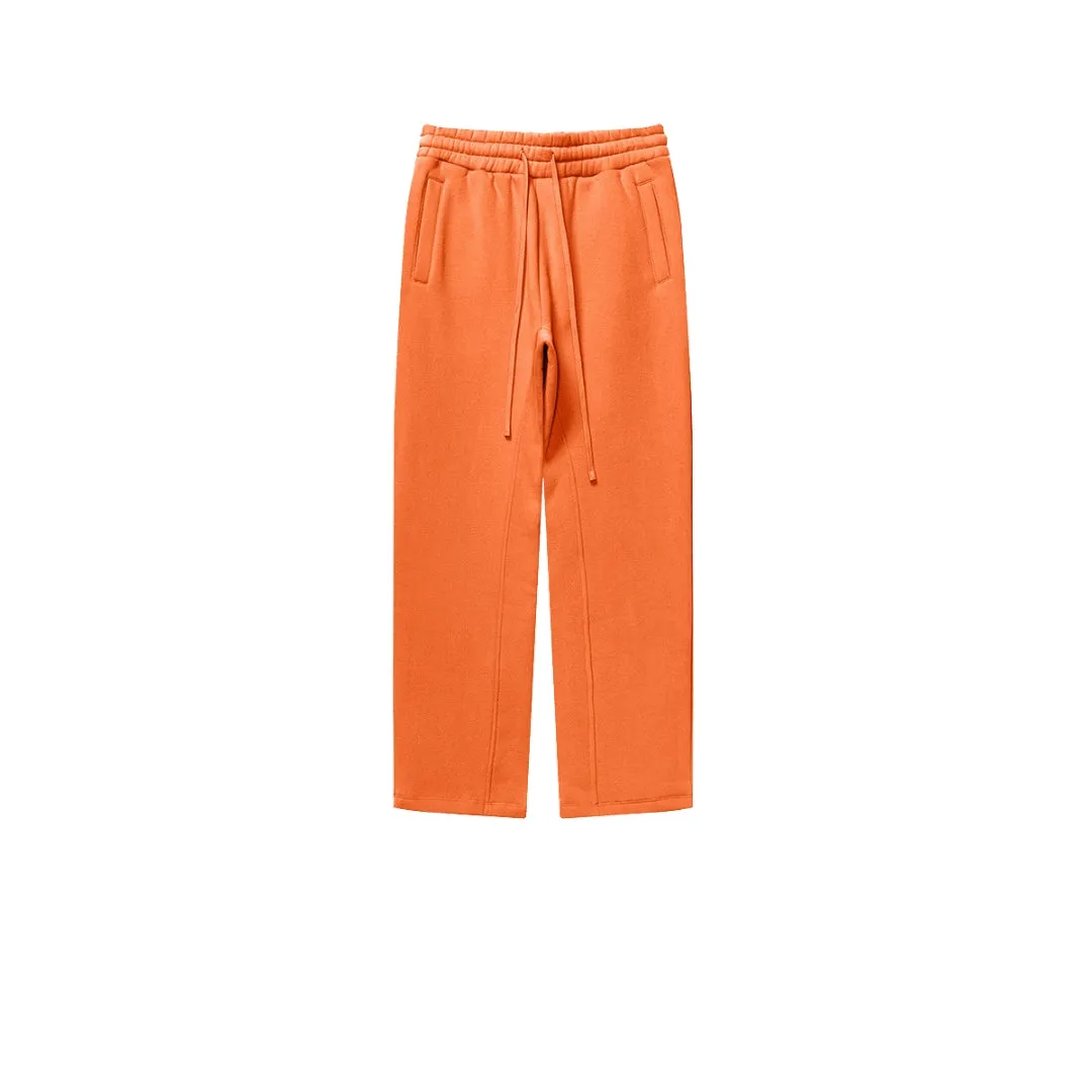 Fleece Lining Oversize Hoodie & Fleece Lining Sweatpants Setup WN9931-K