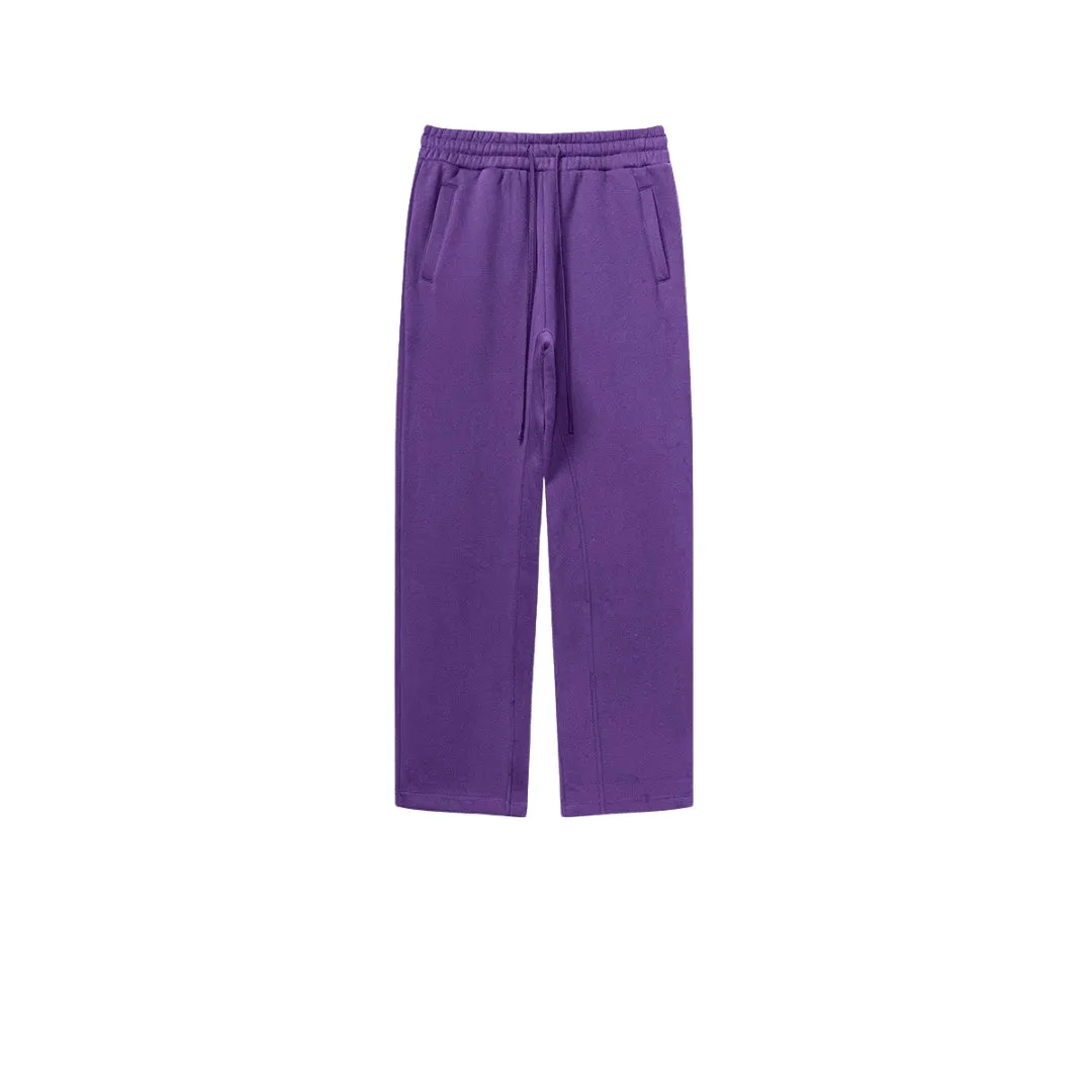 Fleece Lining Oversize Hoodie & Fleece Lining Sweatpants Setup WN9931-K