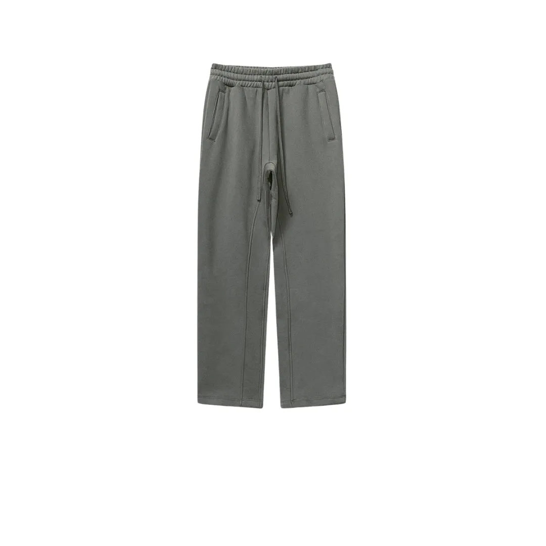 Fleece Lining Oversize Hoodie & Fleece Lining Sweatpants Setup WN9931-K