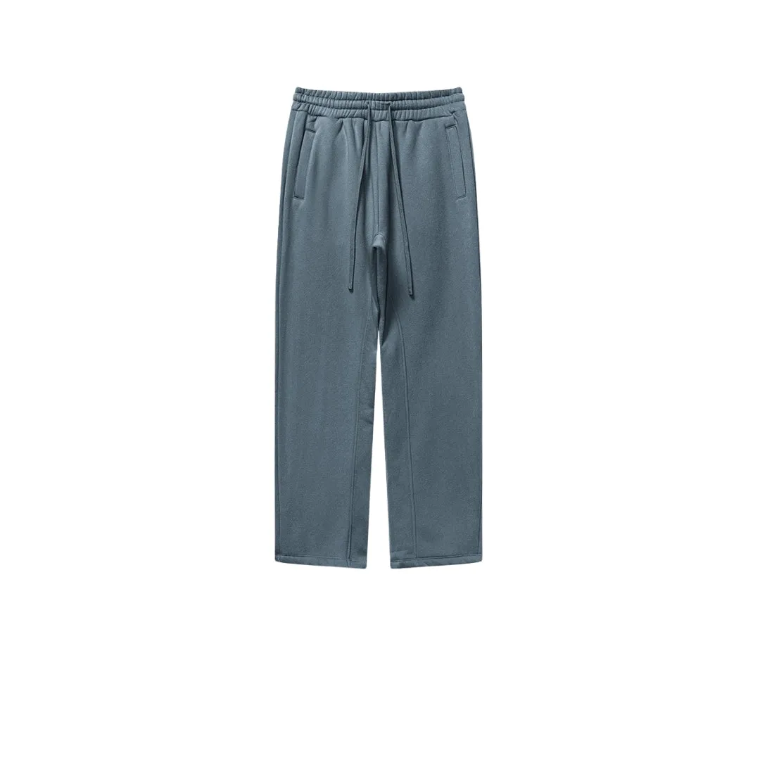 Fleece Lining Oversize Hoodie & Fleece Lining Sweatpants Setup WN9931-K
