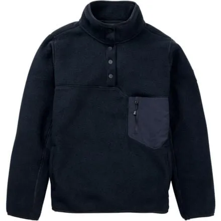 Fleece pullover Cinder women's Burton, black