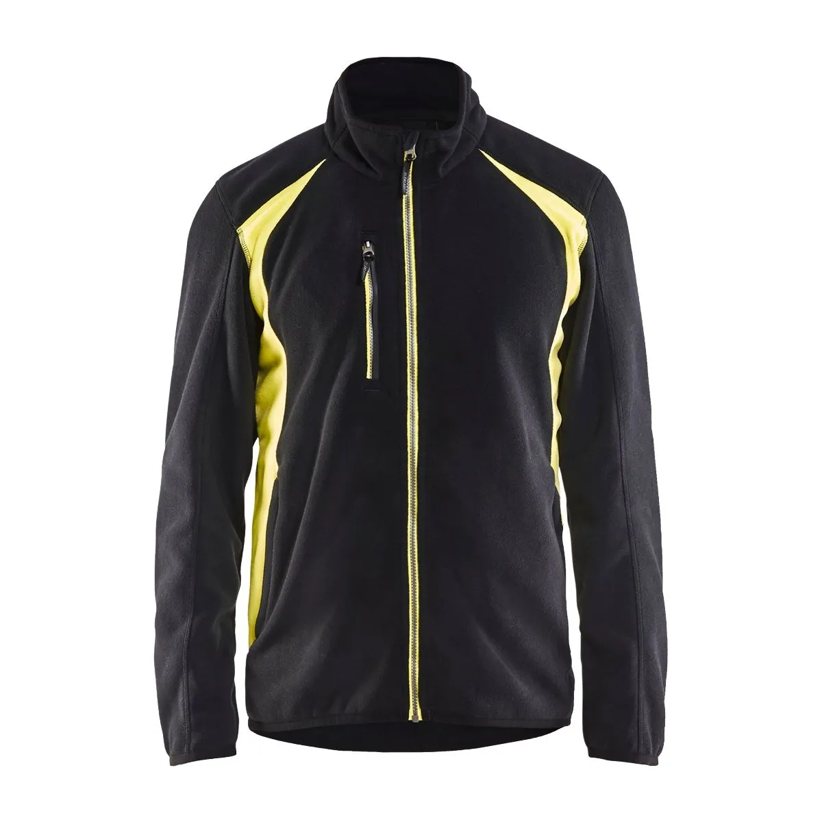 Fleece&#x20;Jacket&#x20;4730&#x20;Korenblauw&#x2F;Zwart&#x20;-&#x20;Bl&#xE5;kl&#xE4;der