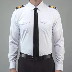 Flextech - Professional Pilot Shirt Long Sleeve Winged