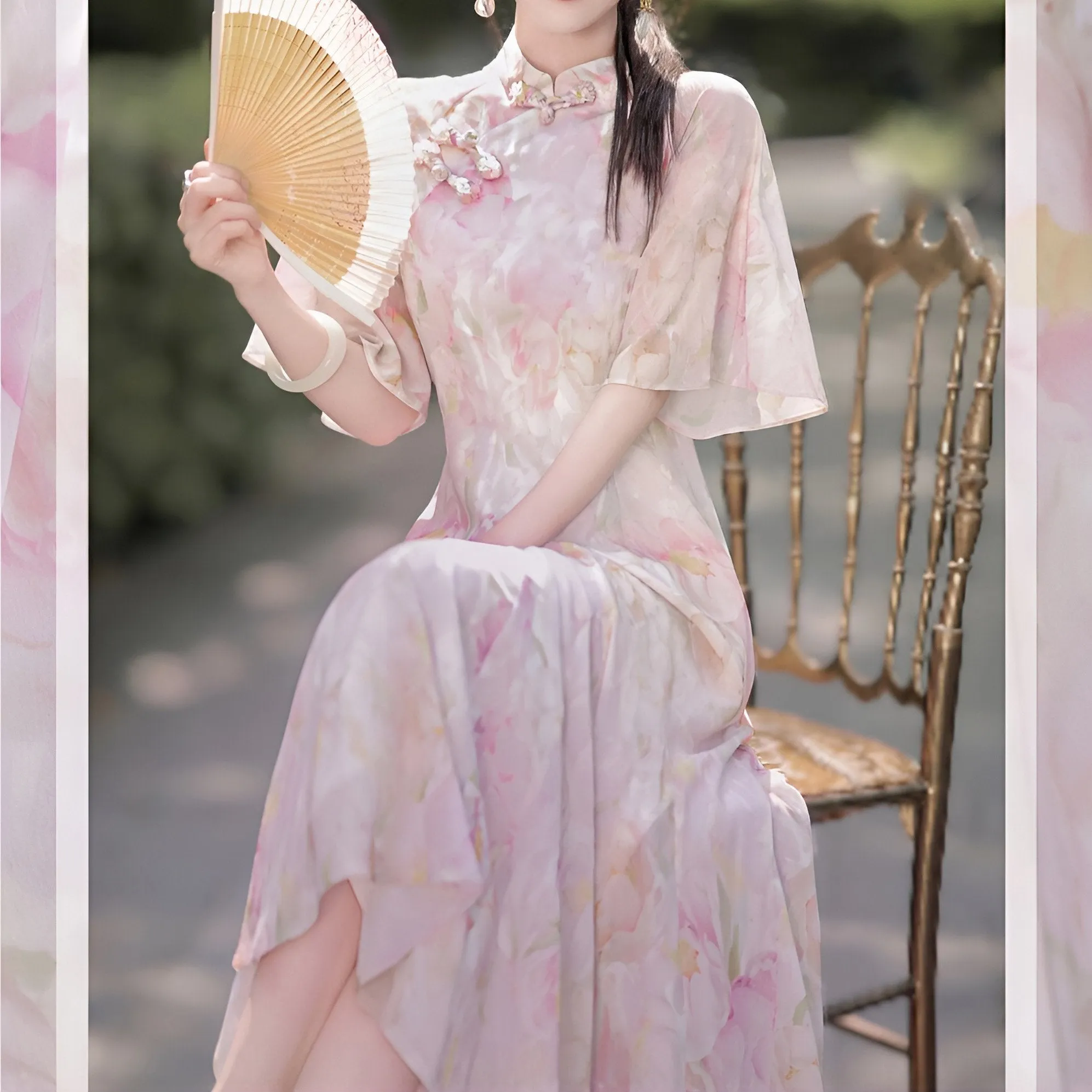 Floral Modern Cheongsam