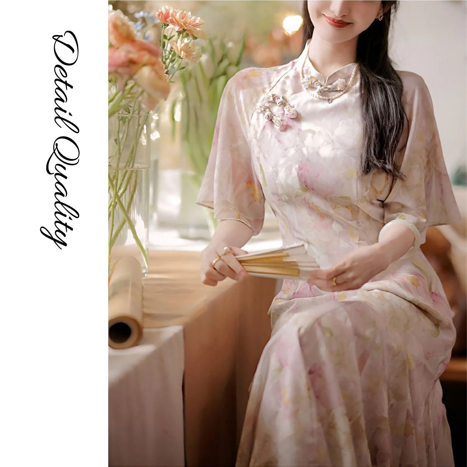 Floral Modern Cheongsam