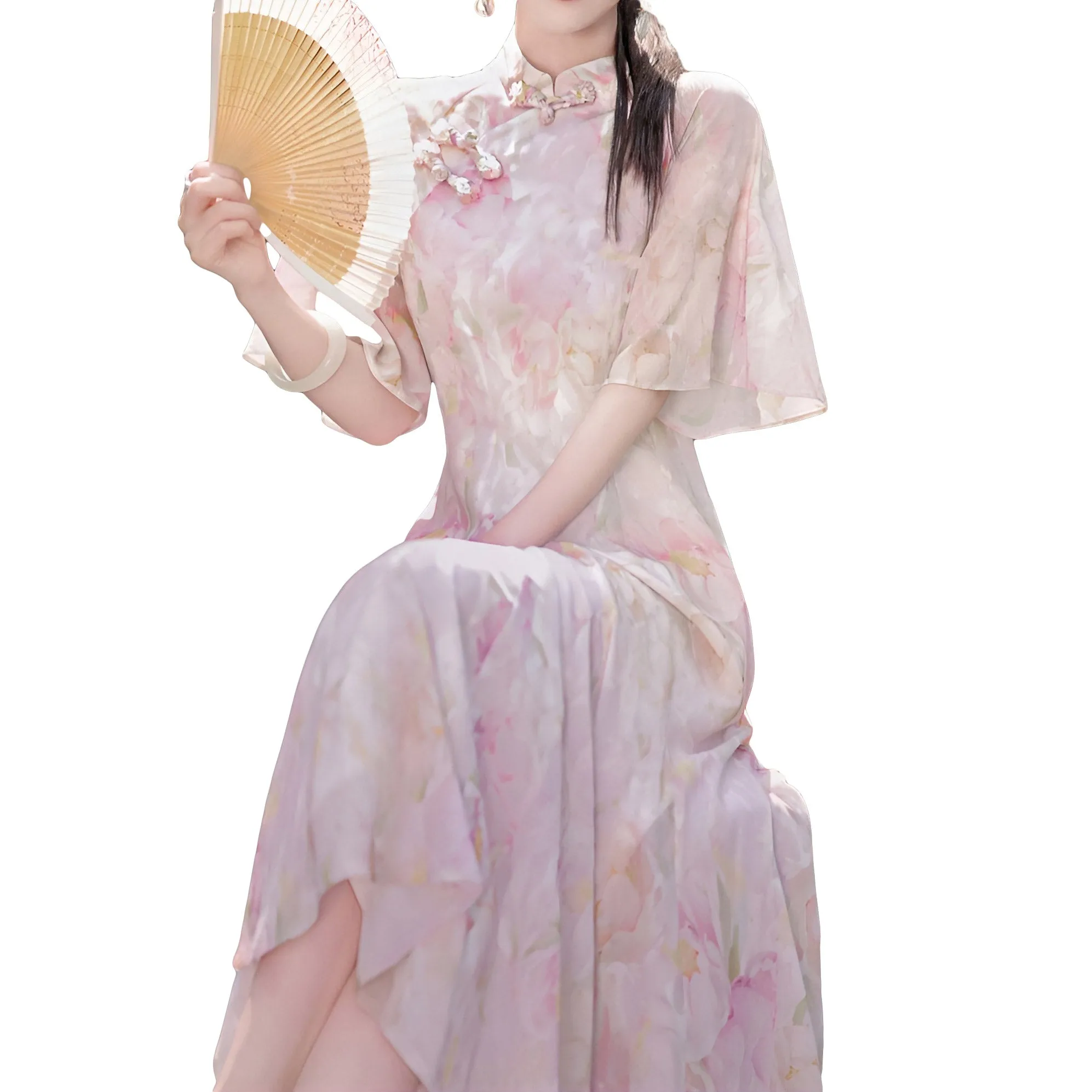 Floral Modern Cheongsam