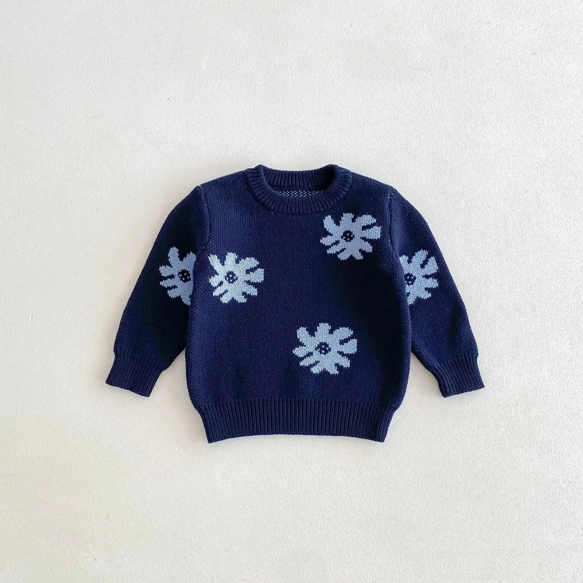 Floral Print Sweater