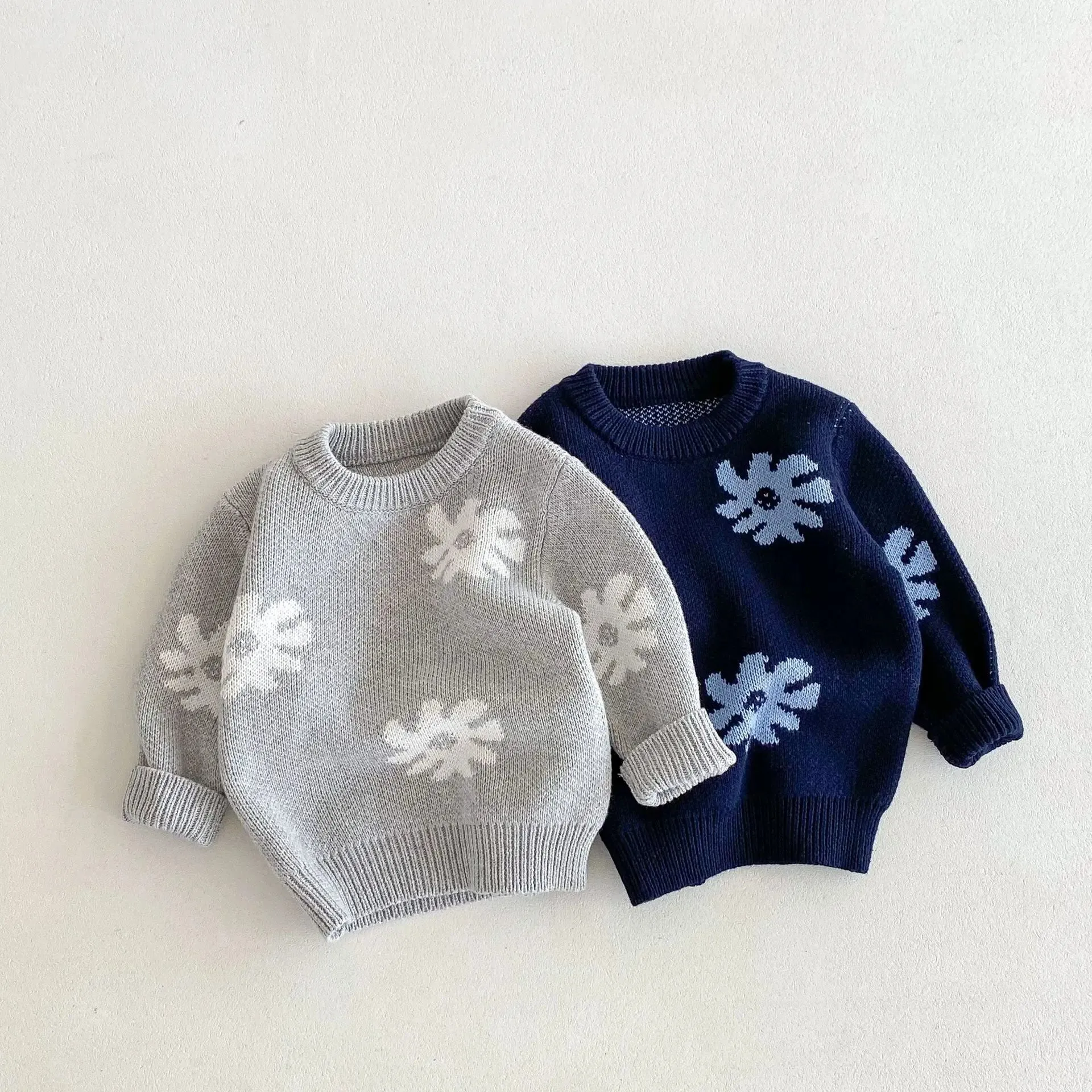 Floral Print Sweater