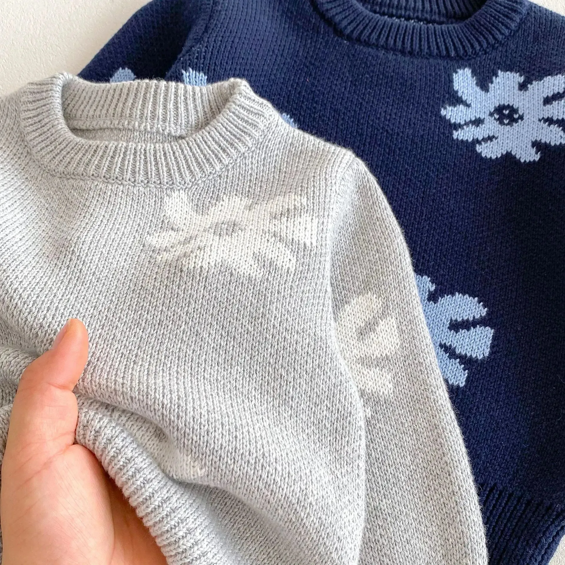 Floral Print Sweater