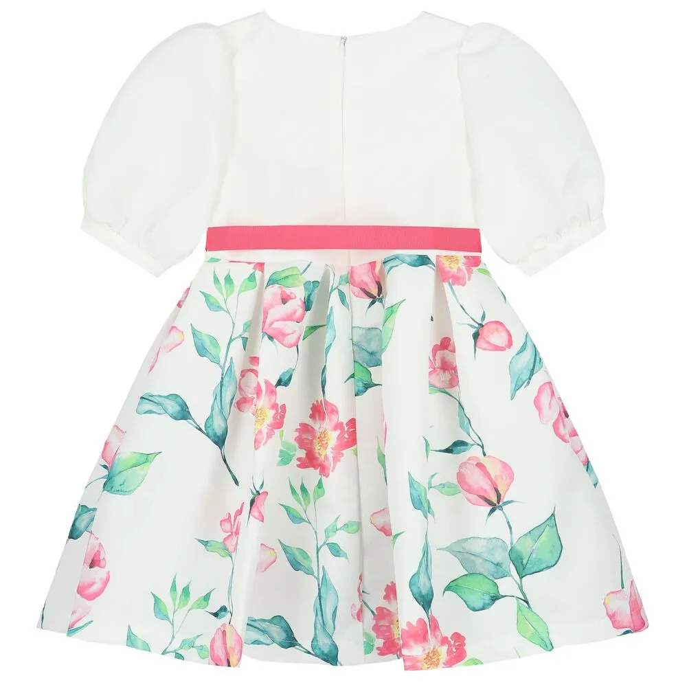Floral Puff Sleeve Dress