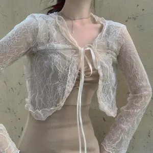Floss  Overshirt Top Kawaii Academia Y2K Cottagecore Coquette Fairycore Dollette Princesscore