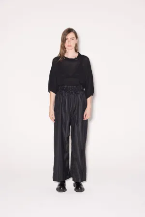 Flow Pant | Black Pinstripe