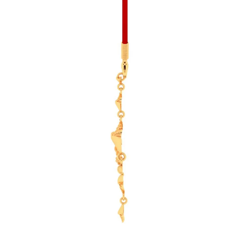 Flower 18k Gold Necklace