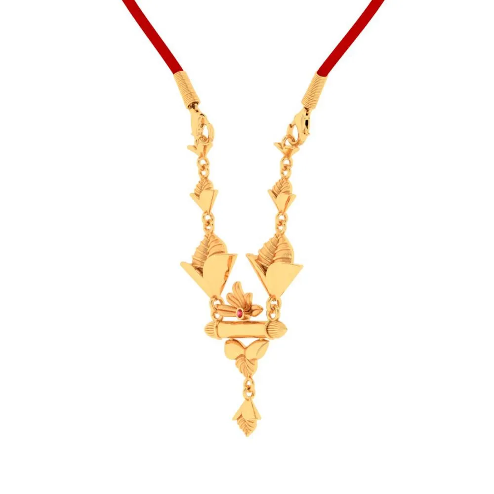 Flower 18k Gold Necklace