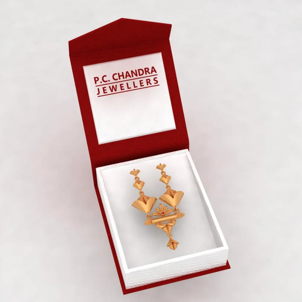 Flower 18k Gold Necklace