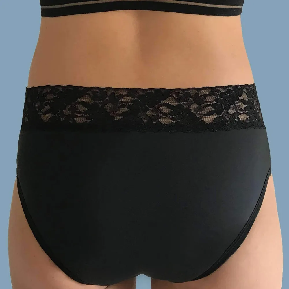 FLUX Bikini Period Pants Light - Black