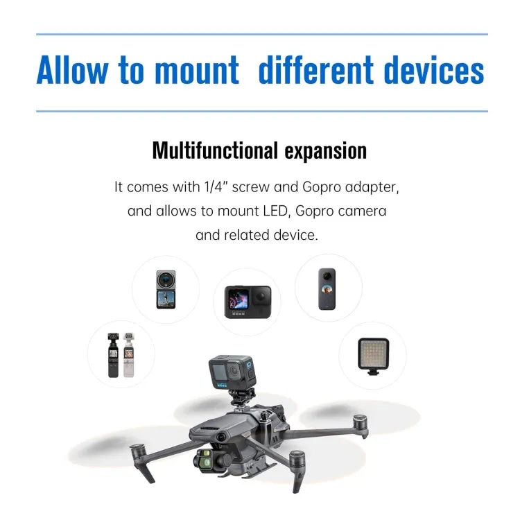 For DJI  Mavic 3 STARTRC Air-Dropping System Thrower Parabolic (Grey)