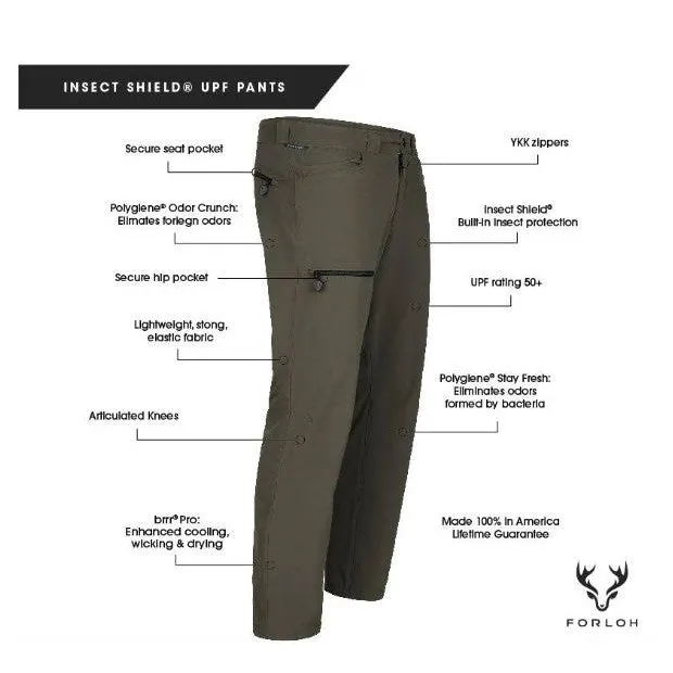 Forloh Insect Shield SolAir Lightweight Pants