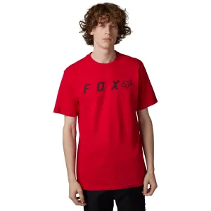Fox Racing  Mens Absolute Short Sleeve Premium Tee T-Shirt Comfortable Flame Red