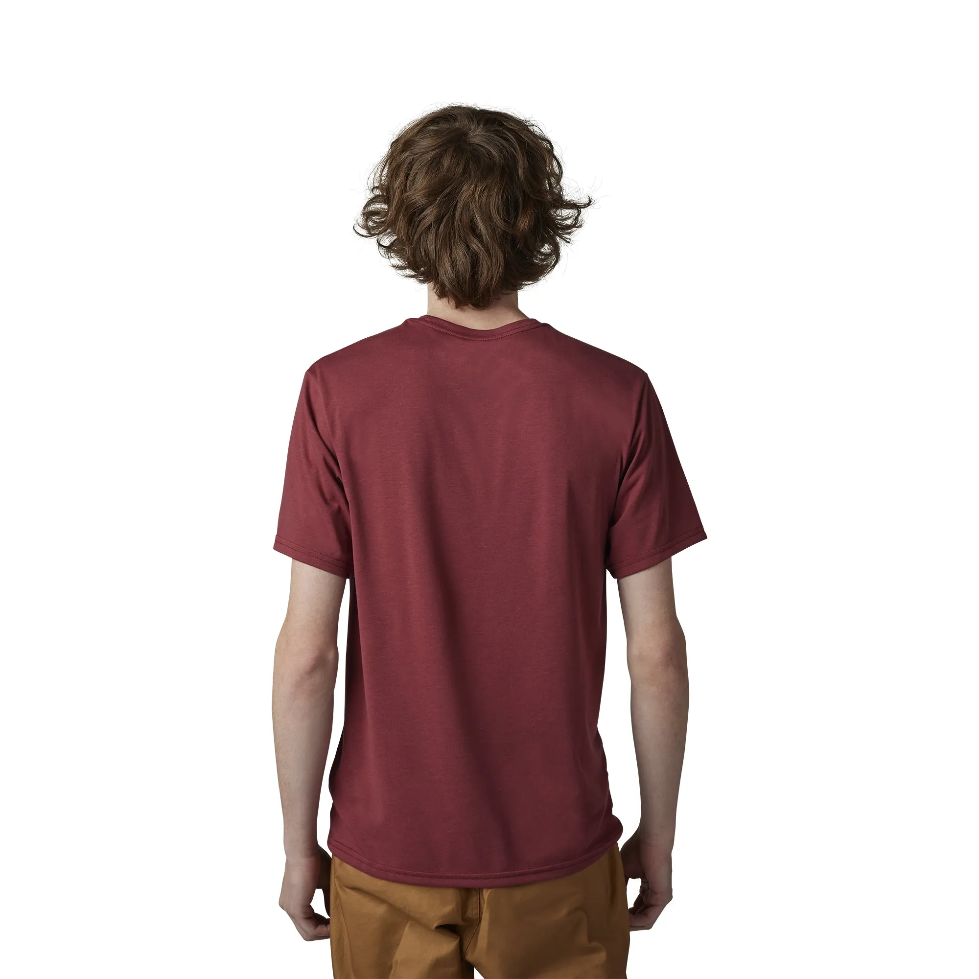 Fox Racing  Mens Shield Short Sleeve Tech Tee T-Shirt Casual Comfortable Scarlet