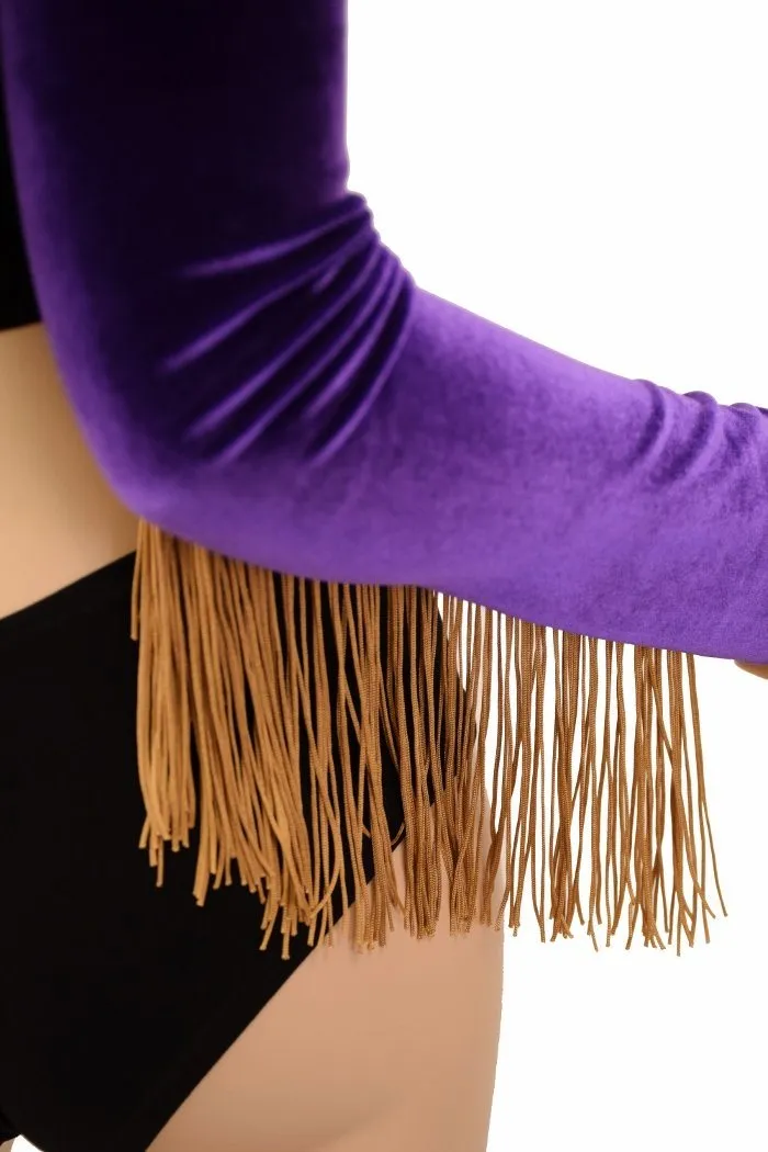 Fringe "Samba Sleeve" Dance Shrug