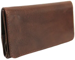 Full Grain Leather Tobacco Pouch 11032 Hide & Chic