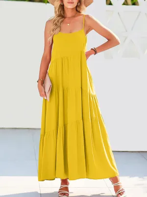 Full Size Tiered Maxi Dress