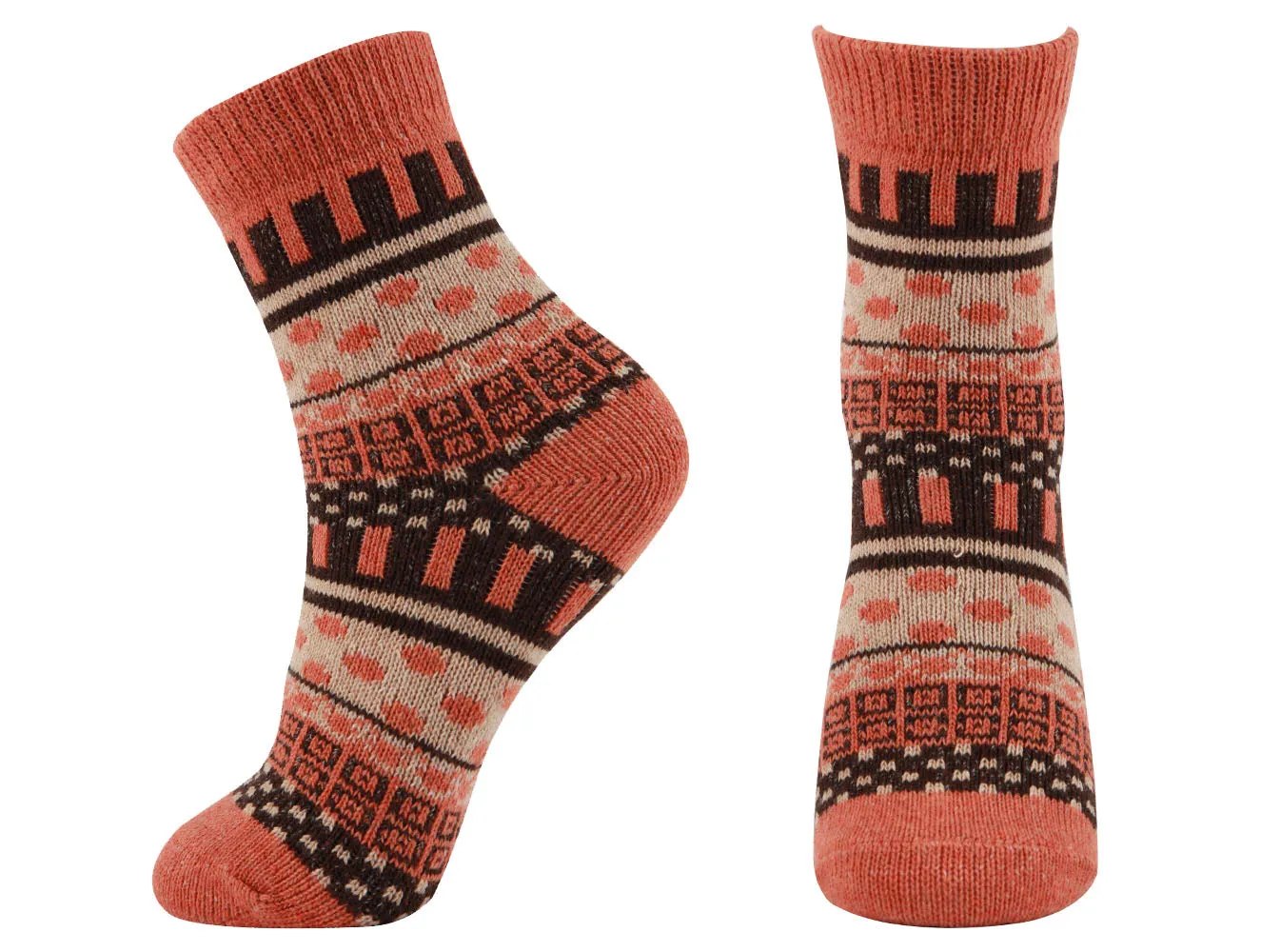Fun Colorful Warm Socks Christmas Gift 4Pack