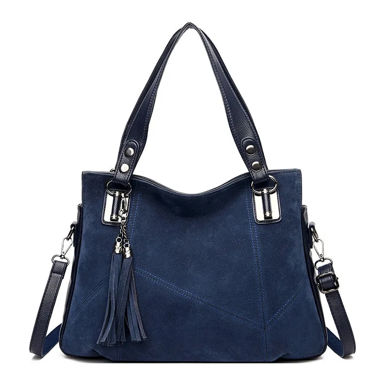 Funki Buys | Bags | Handbags | Women's Suede Shoulder Bag