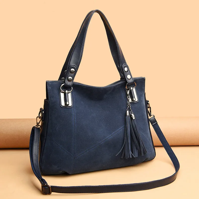 Funki Buys | Bags | Handbags | Women's Suede Shoulder Bag