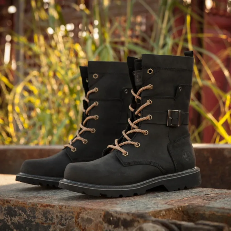 Funki Buys | Boots | Men's Leather Hiking Boots | Hunting Boots