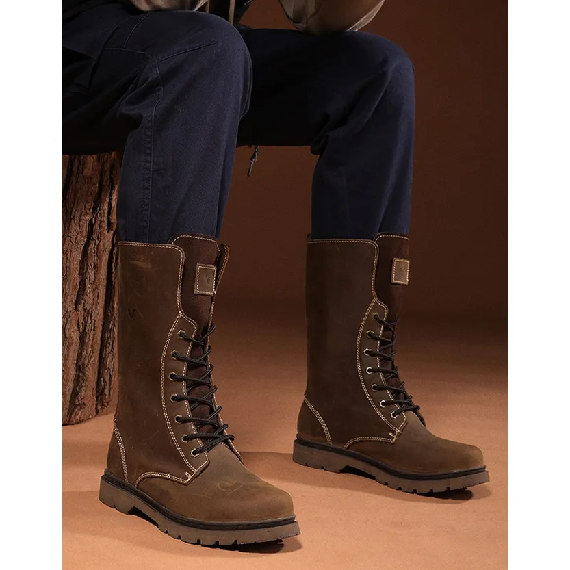 Funki Buys | Boots | Men's Leather Hiking Boots | Hunting Boots