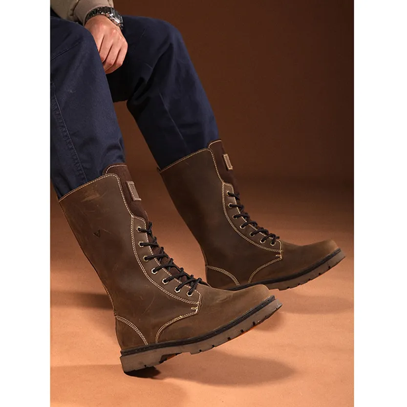 Funki Buys | Boots | Men's Leather Hiking Boots | Hunting Boots