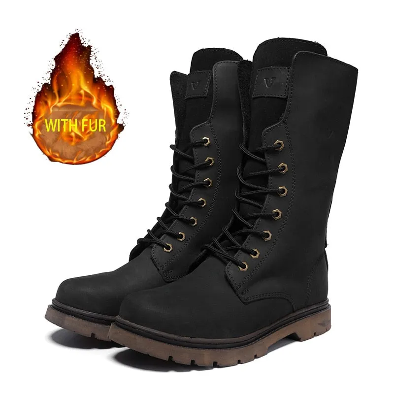 Funki Buys | Boots | Men's Leather Hiking Boots | Hunting Boots