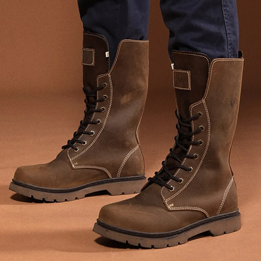 Funki Buys | Boots | Men's Leather Hiking Boots | Hunting Boots
