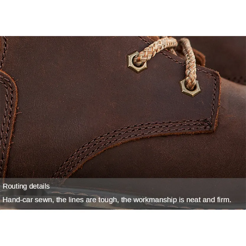 Funki Buys | Boots | Men's Leather Hiking Boots | Hunting Boots
