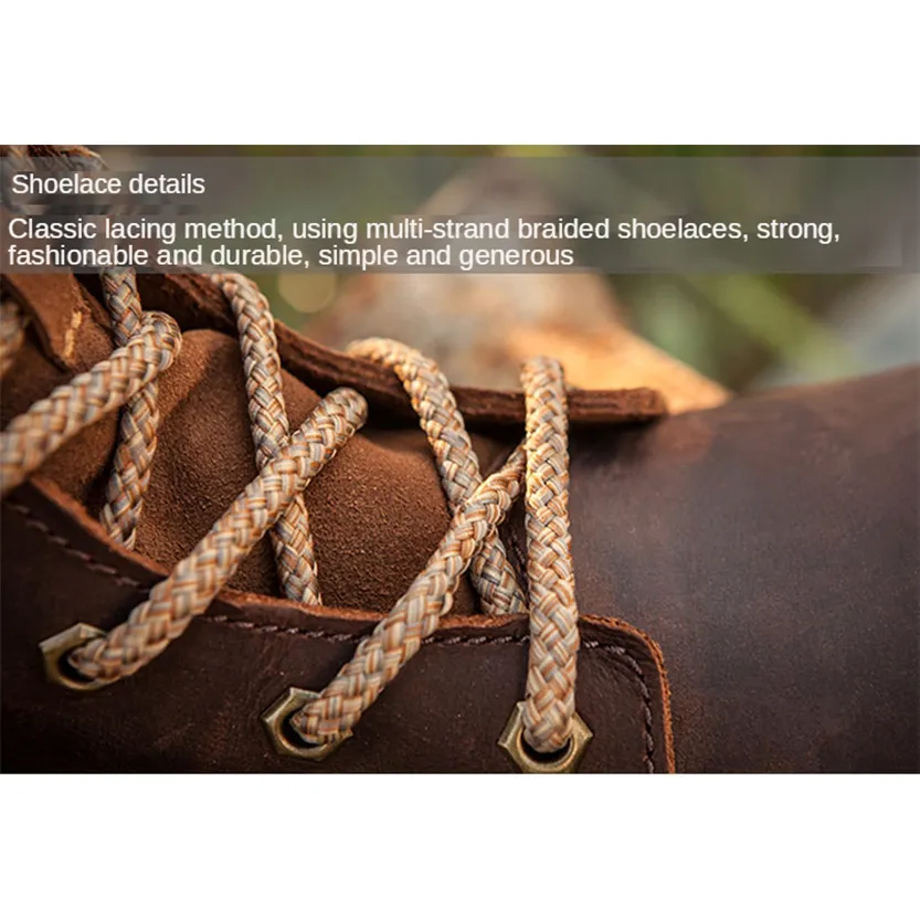 Funki Buys | Boots | Men's Leather Hiking Boots | Hunting Boots