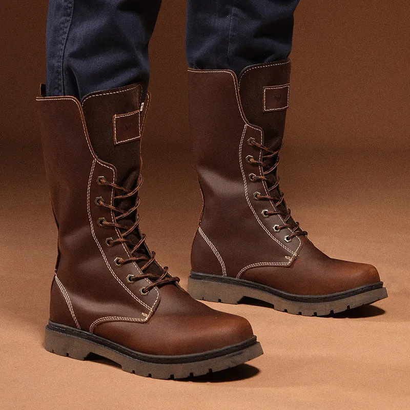 Funki Buys | Boots | Men's Leather Hiking Boots | Hunting Boots