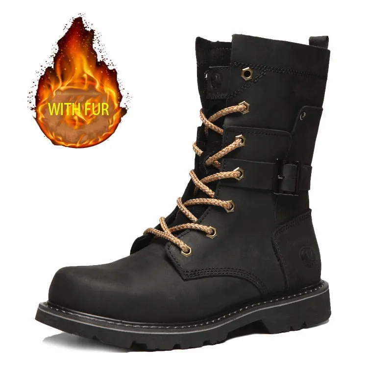 Funki Buys | Boots | Men's Leather Hiking Boots | Hunting Boots