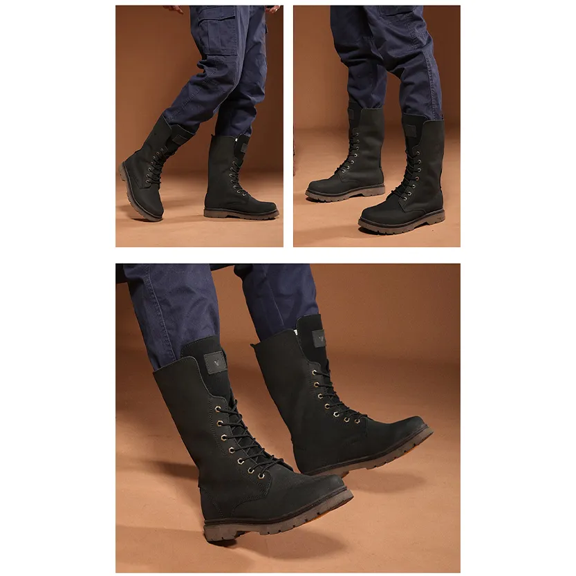Funki Buys | Boots | Men's Leather Hiking Boots | Hunting Boots